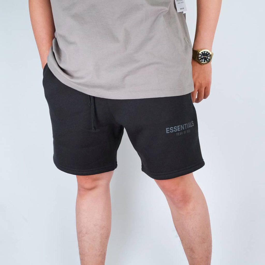 Essentials FOG Sweat Shorts Black – Senikersku