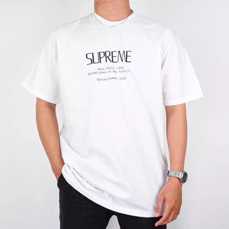 XL】supreme Anno Domini Tee White - Tシャツ/カットソー(半袖/袖なし)