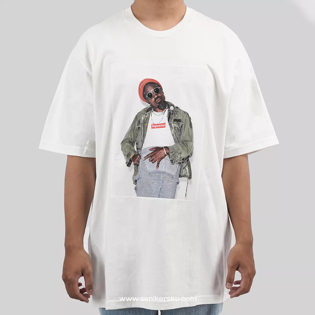 Supreme André 3000 White Tee