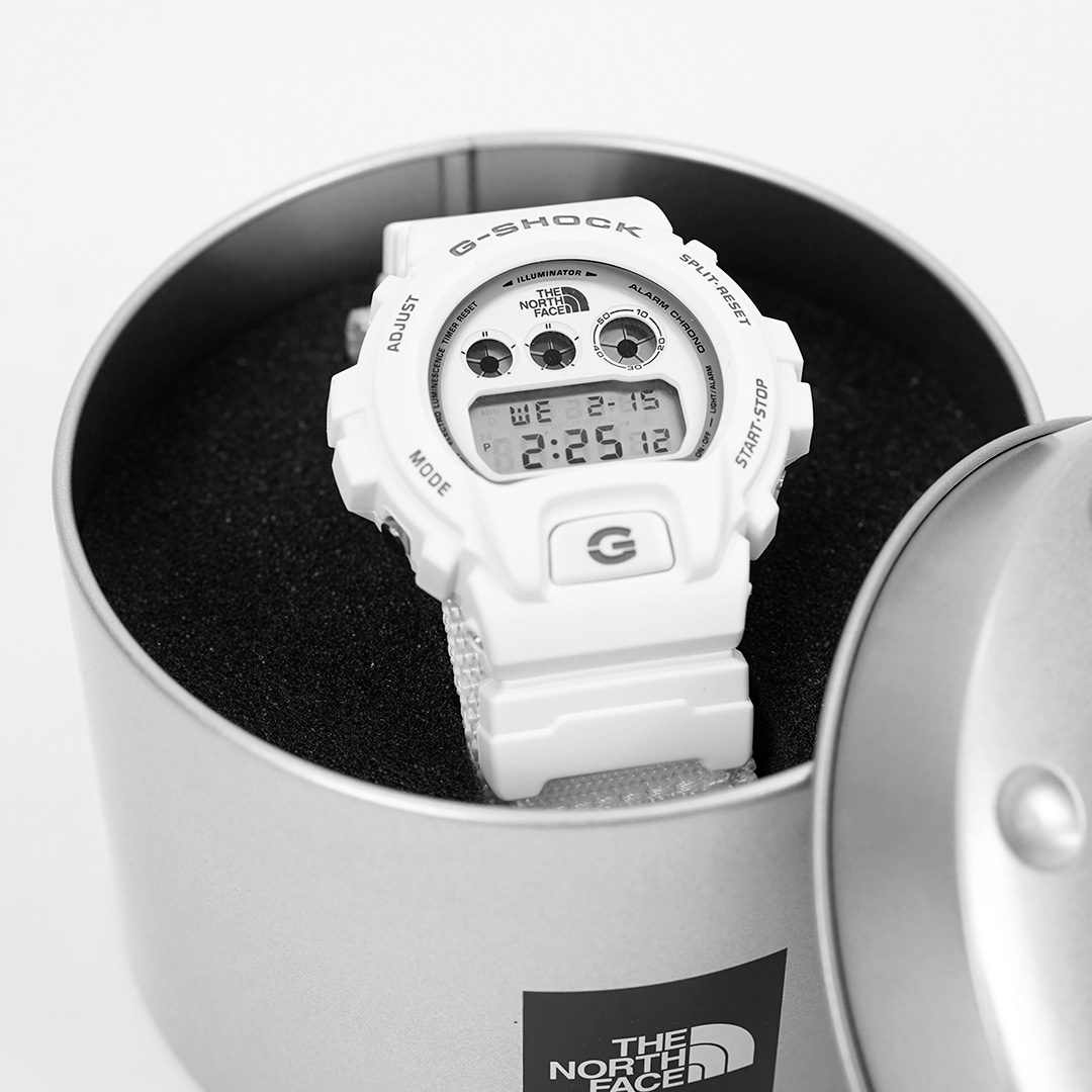 Supreme The North Face G-Shock Watch White