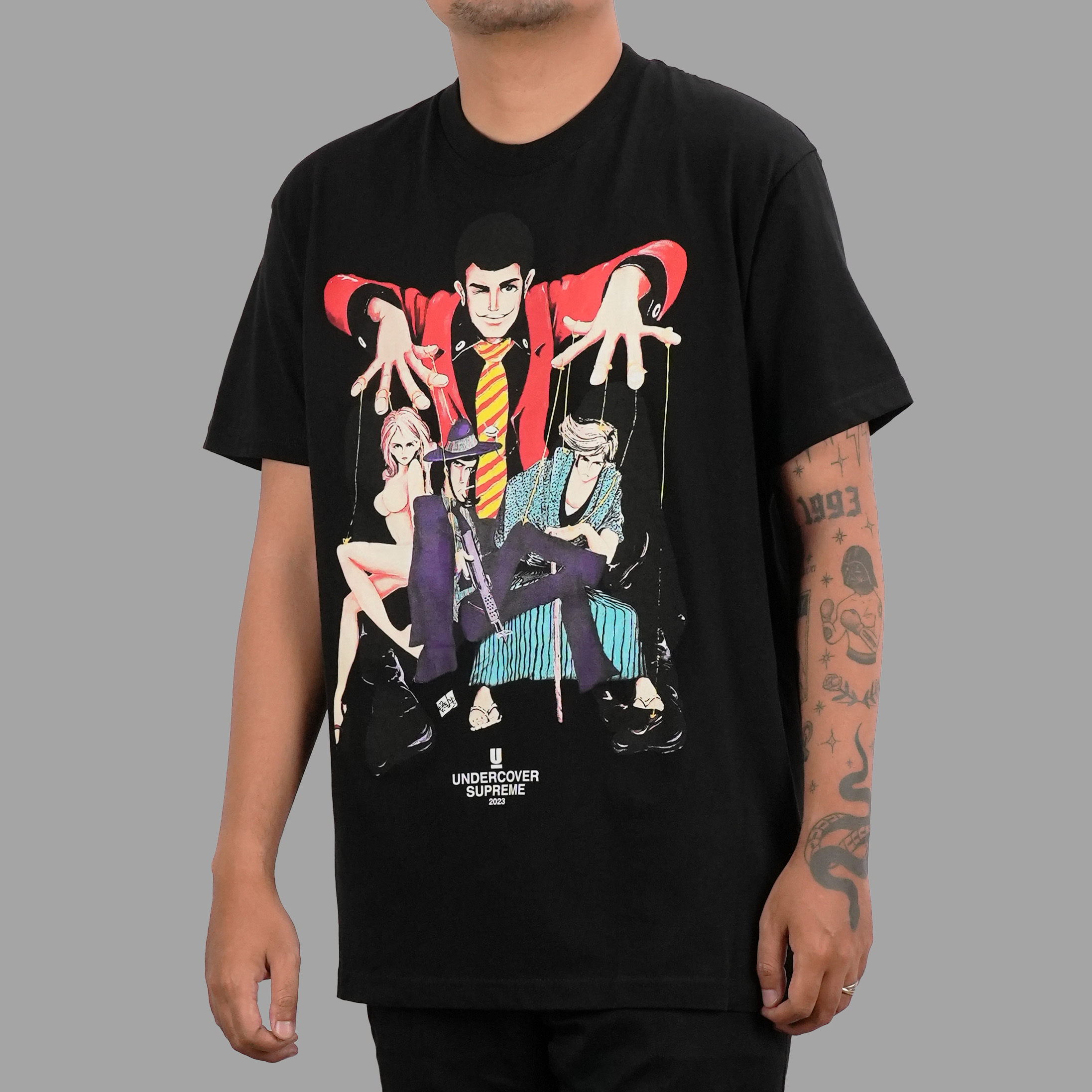 Supreme Undercover Lupin Black Tee