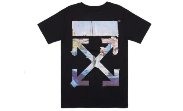 Off-White Paint Arrow Slim Short Sleeve T-Shirt