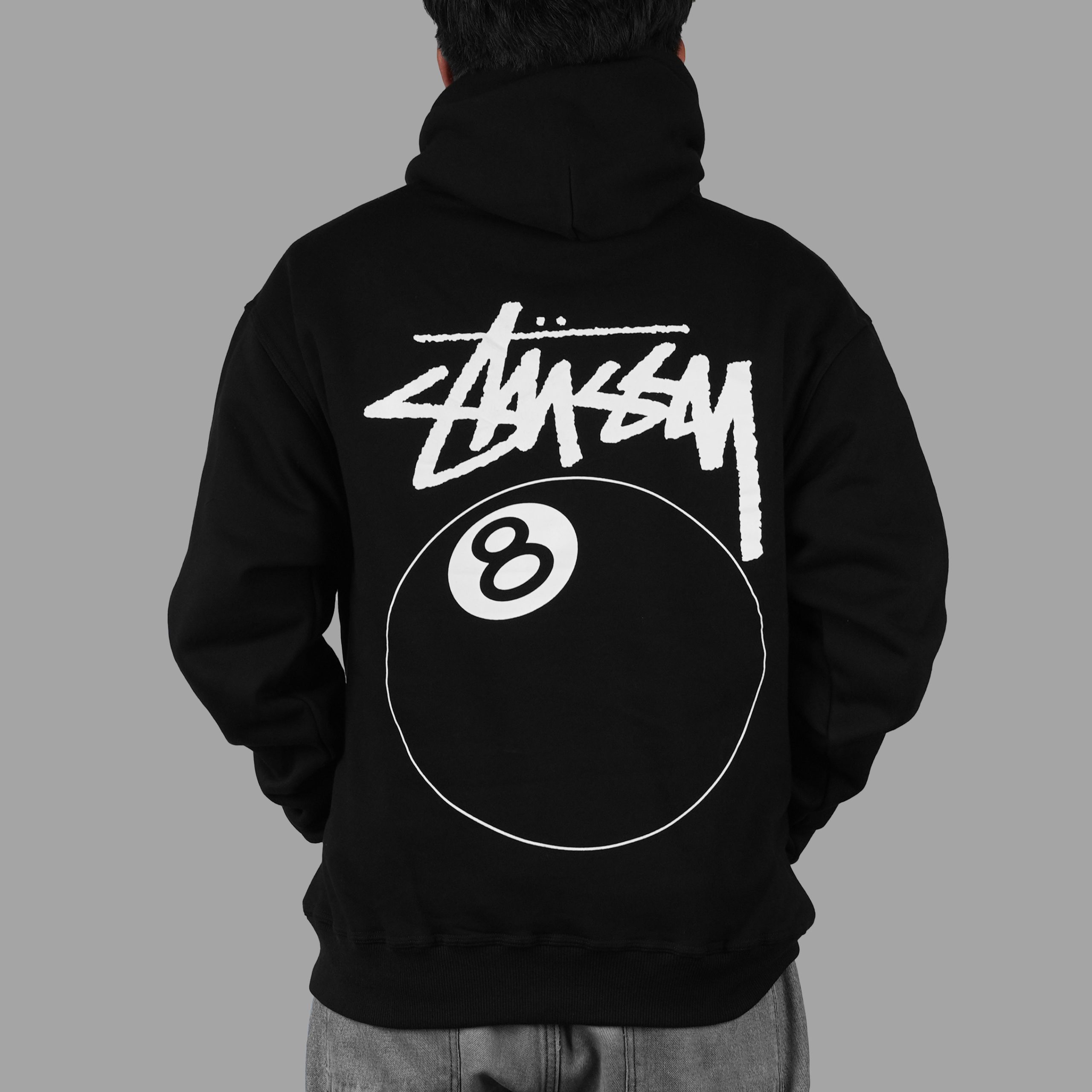 Stussy 8 Ball Black Hoodie Senikersku