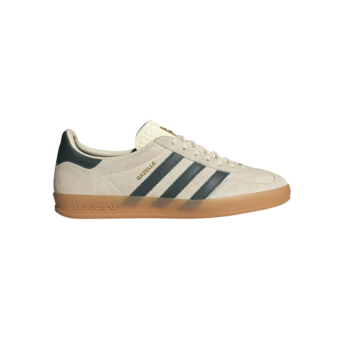 Adidas Gazelle Indoor White Cream Green Gum Senikersku