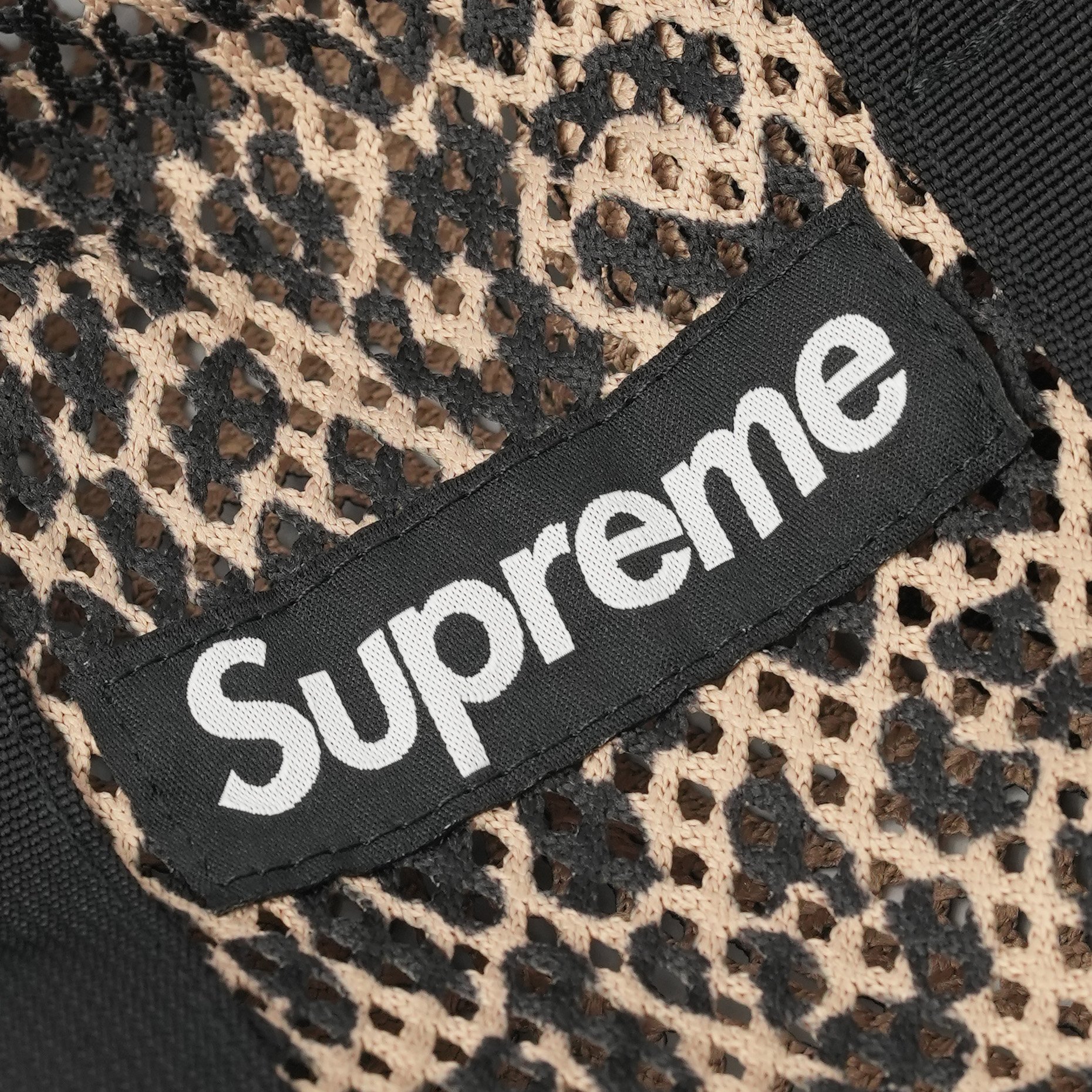 Supreme Small Mesh Duffle Bag Leopard | Senikersku