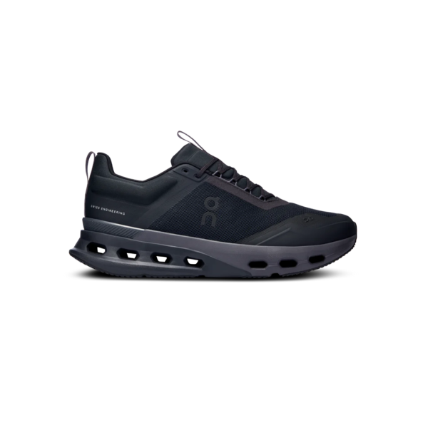 Sepatu ON Cloud 5 Waterproof WMNS Olive Black, teknologi waterproof, CloudTec®, warna modern Olive dan Black