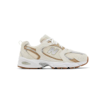 New Balance 530 Linen Stoneware dengan desain sleek, bantalan berkualitas, dan warna Linen Stoneware elegan